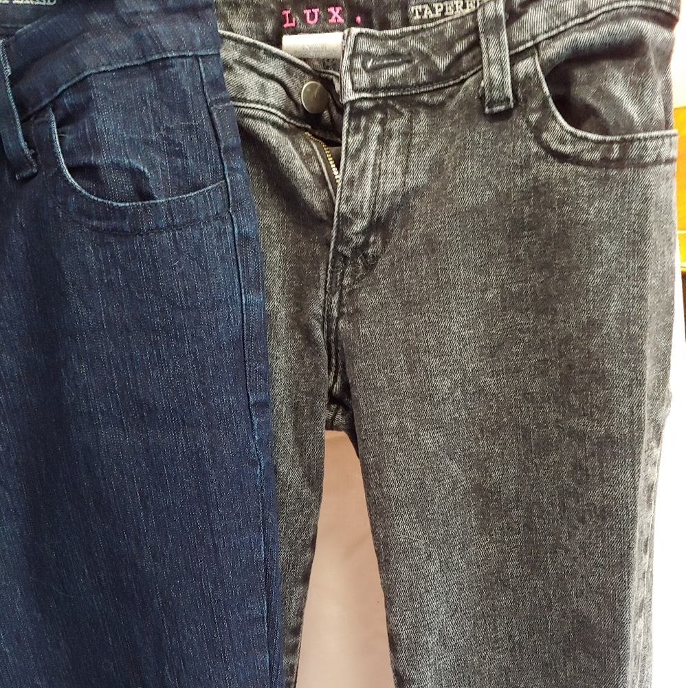 RESERVED - LUX Tapered with Zip, 28" x2!